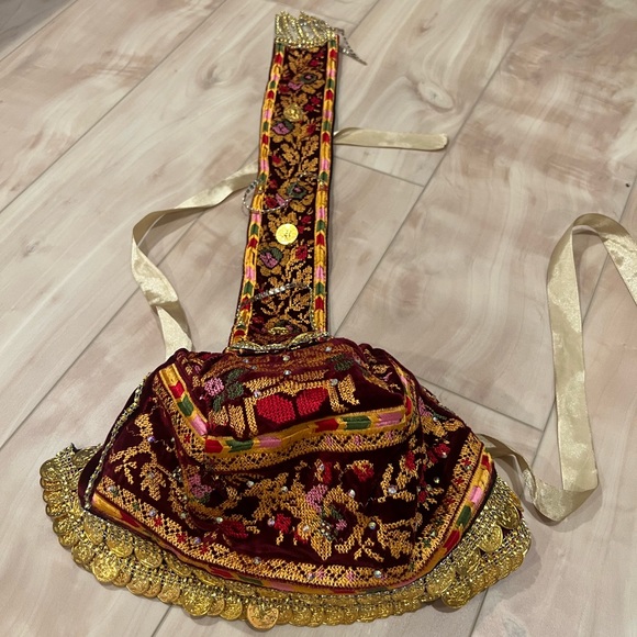 *SOLD* Palestinian Thobe - Henna dress - Picture 9 of 17